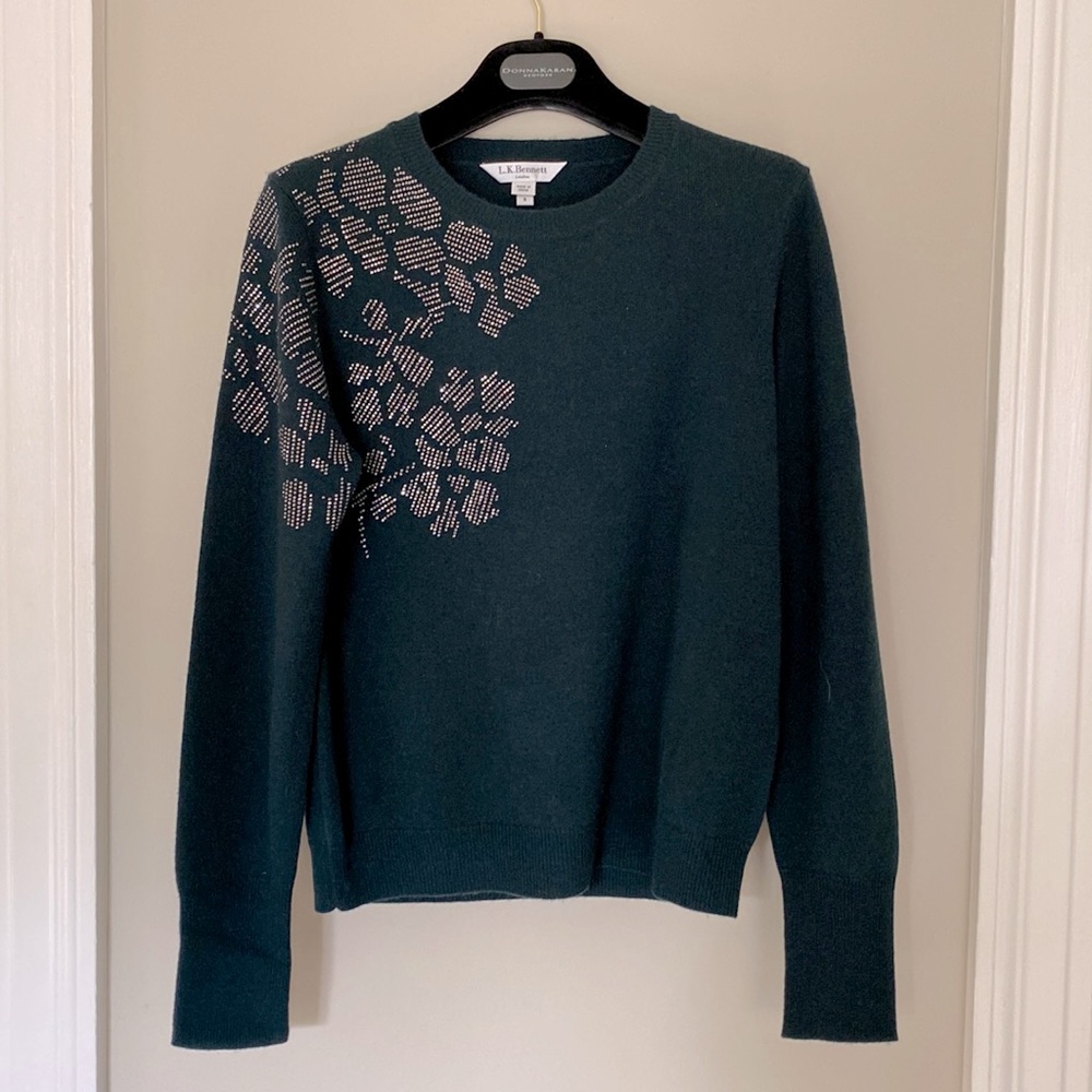 NWOT LK Bennett wool/cashmere sweater, Size S